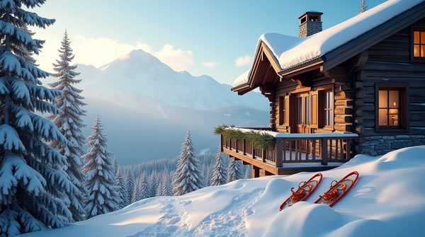 Rêve blanc et cocooning alpin : l'expérience montagne chalet en version tout compris